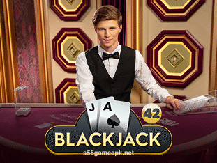 Blackjack 42 game table